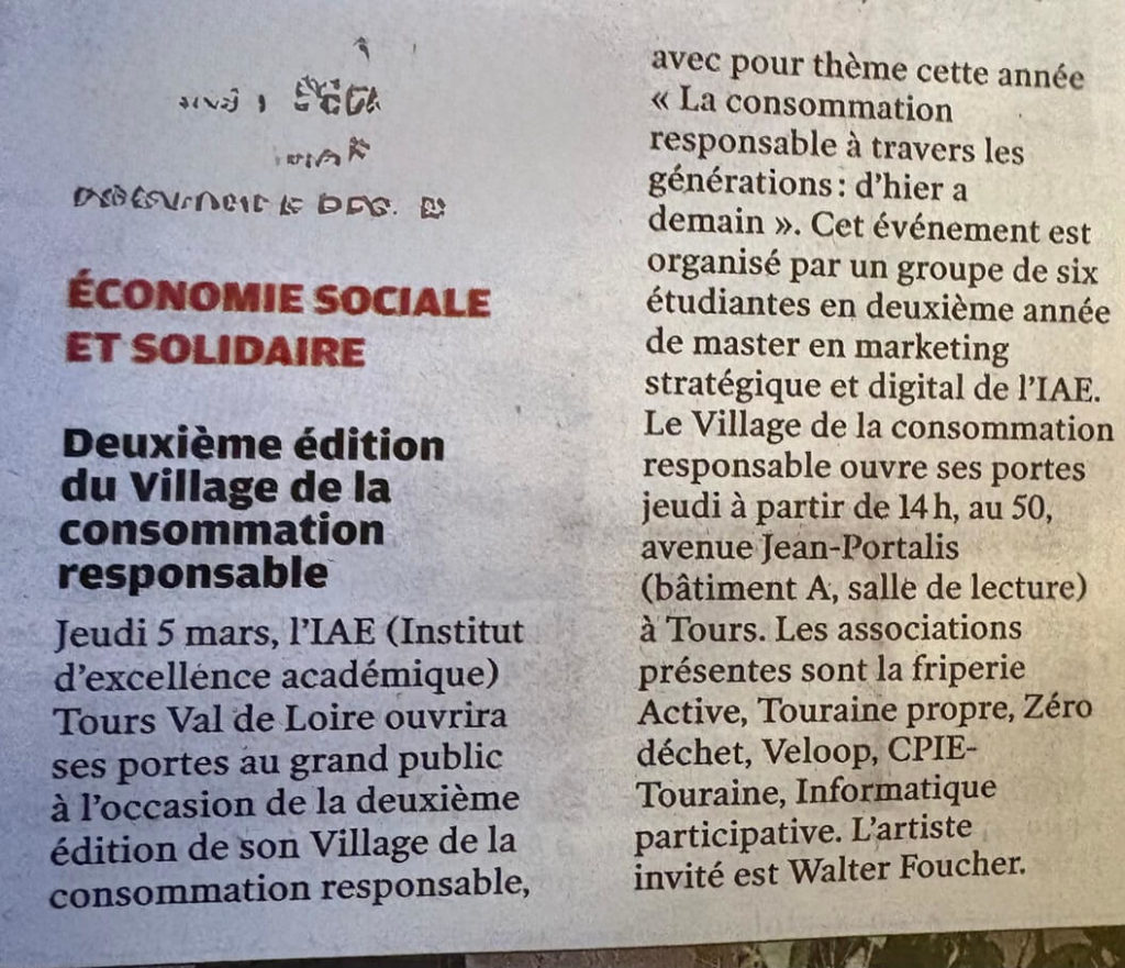 NR 2026 Village de la consommation responsable